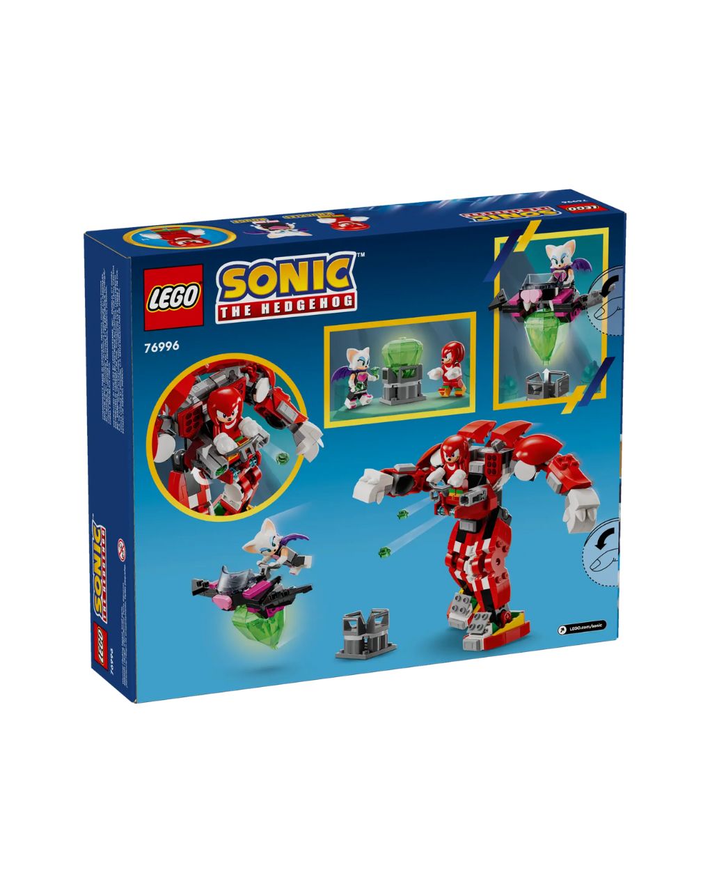 Lego sonic the hedgehog knuckles' guardian mech 76996 - Lego, LEGO Sonic
