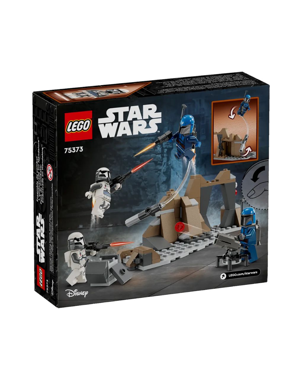 Lego star wars ambush on mandalore battle 75373 - Lego