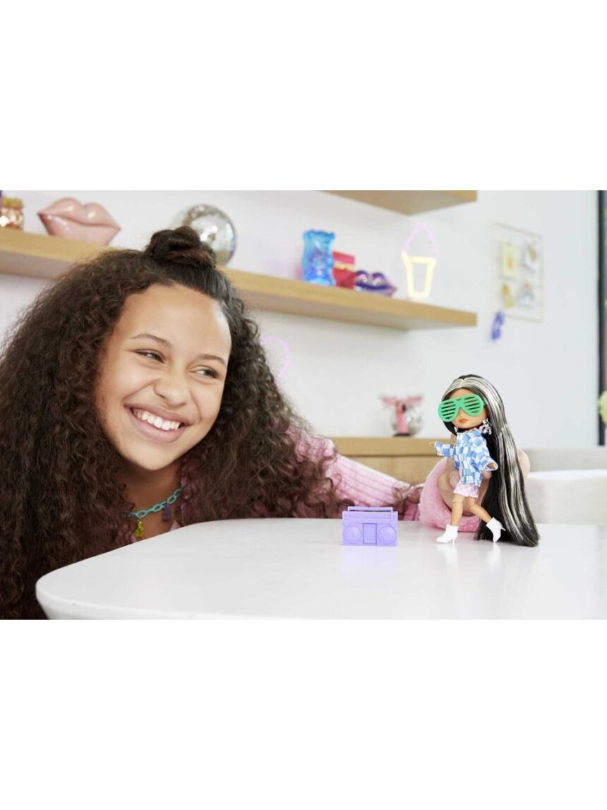 Mattel barbie κούκλα extra minis 14cm hgp64 - BARBIE