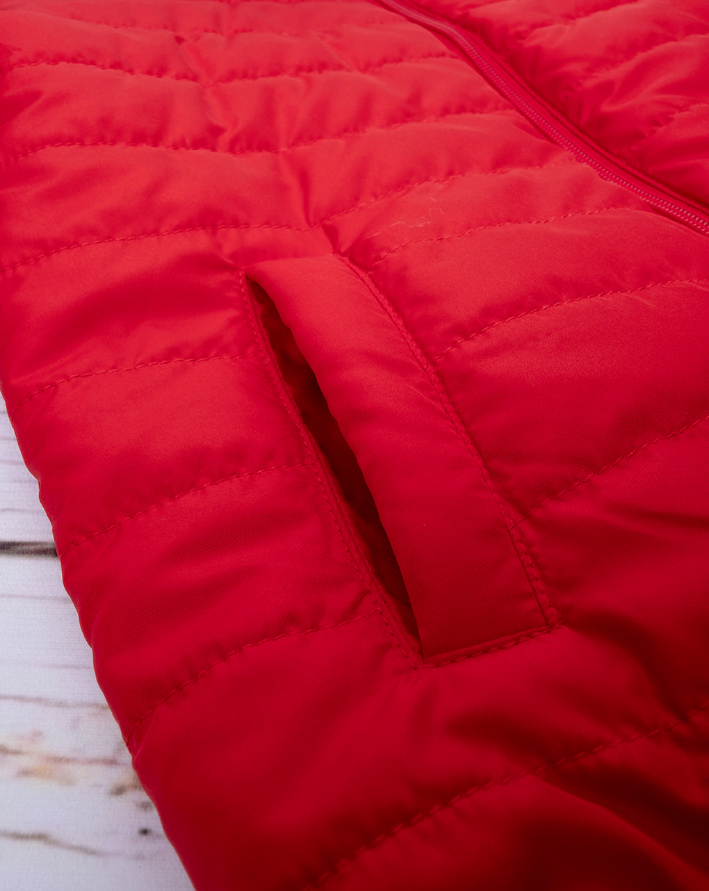 παιδικό μπουφάν puffer κόκκινο για αγόρι - Prénatal