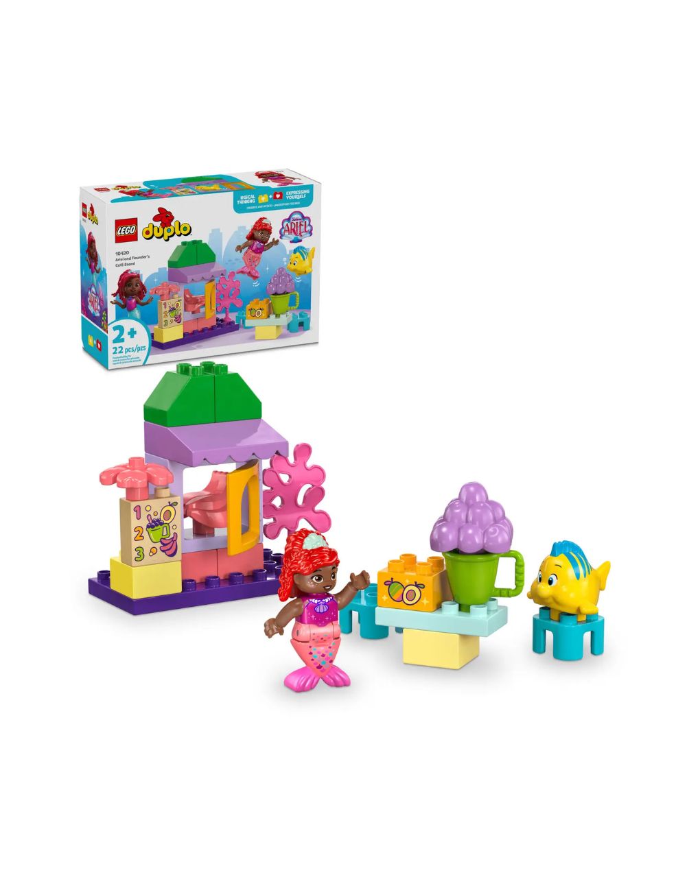 Lego duplo disney ariel and flounder's café stand 10420 - Lego, LEGO DUPLO