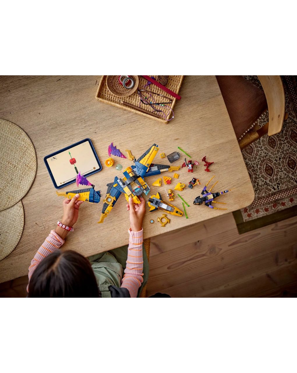 Lego ninjago ras & arin's super storm jet 71833 - Lego, Lego Ninjago