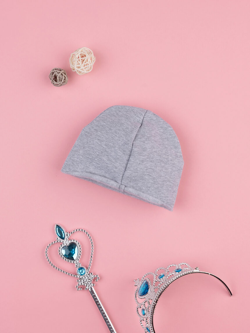 βρεφικό σκουφάκι γκρι με μονόκερο για κορίτσι - Prénatal