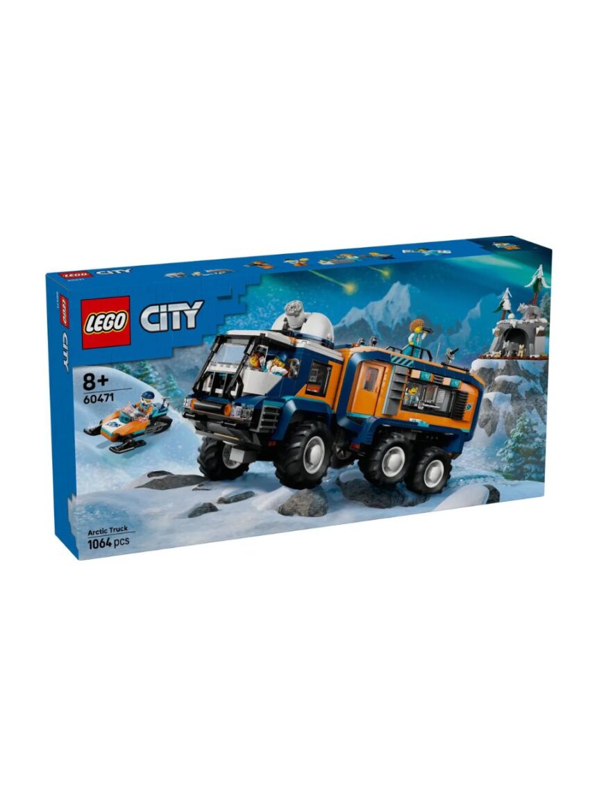 Lego city arctic explorer science lab truck 60471 - Lego