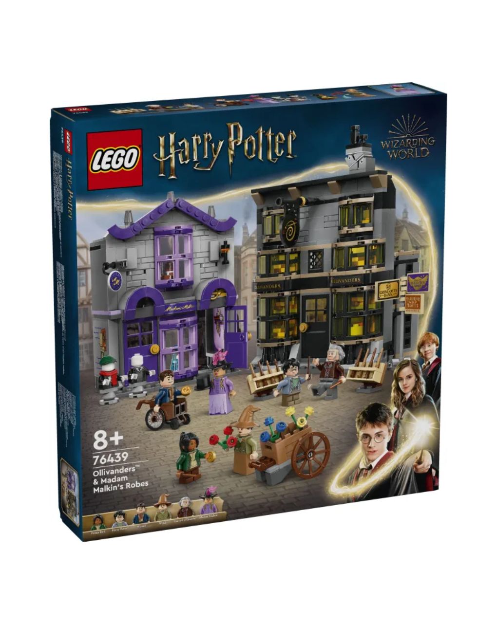 Lego harry potter ollivanders & madam malkin's robes 76439