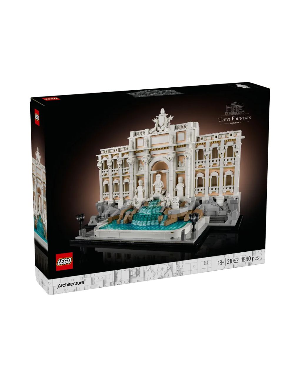 Lego architecture trevi fountain 21062