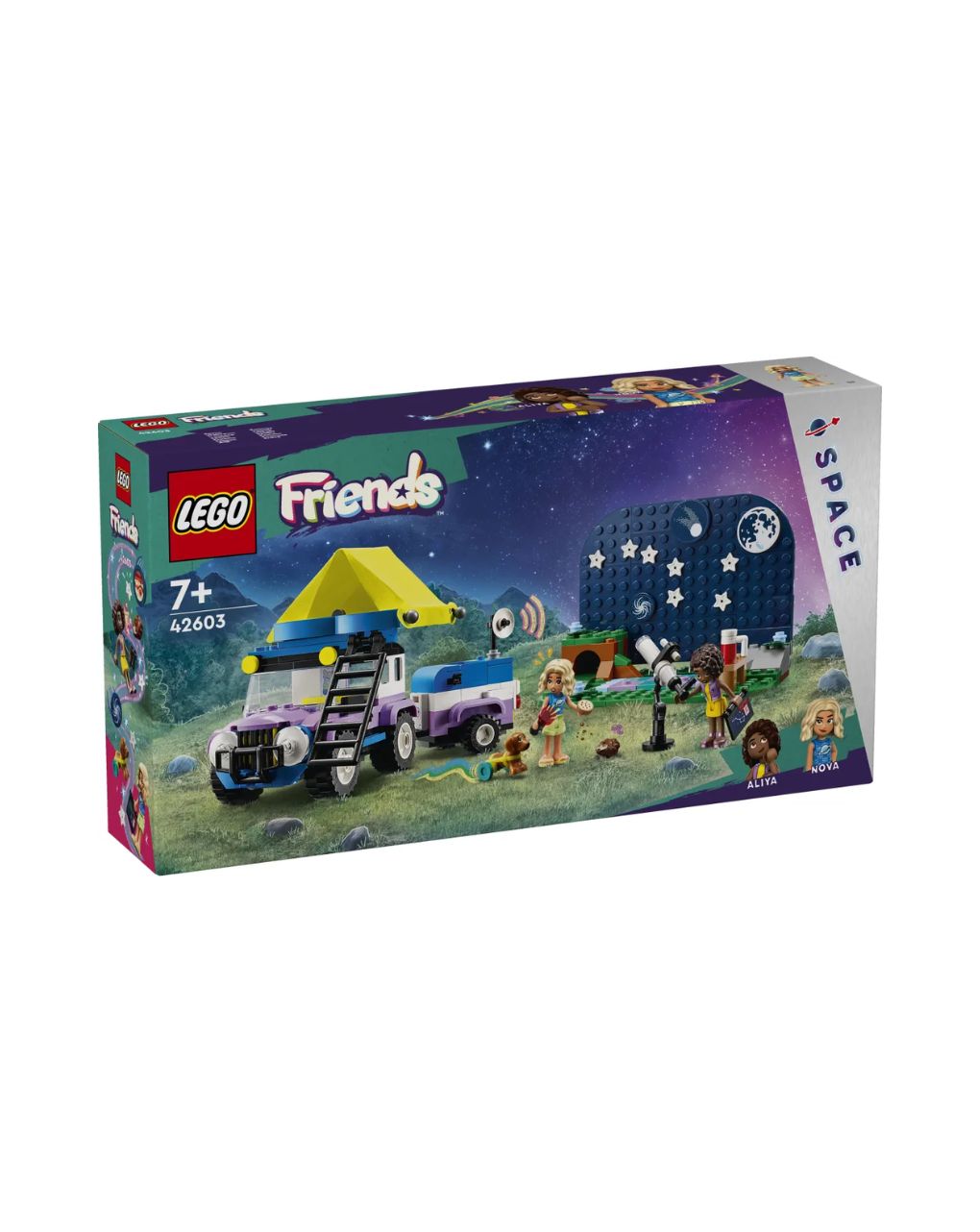 Lego friends stargazing camping vehicle 42603