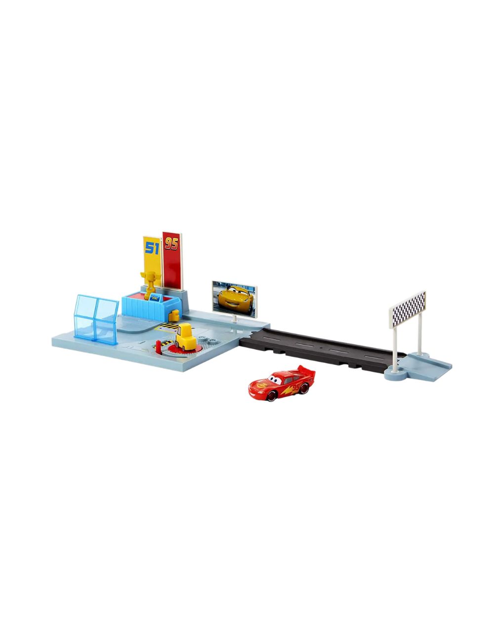 Disney pixar cars on the road dinoco rusteze racing center hgv69 - Cars