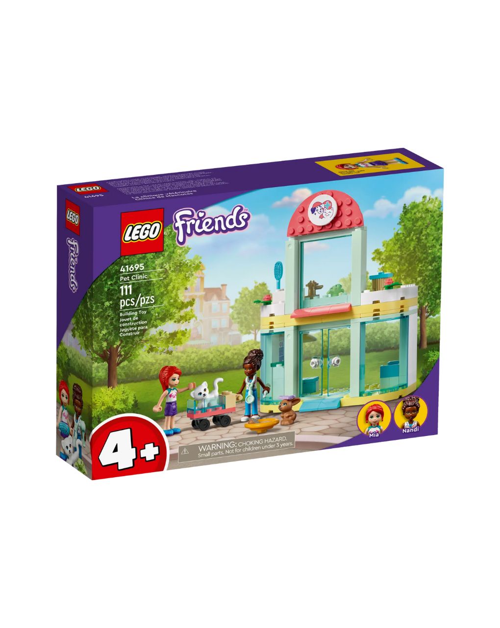 Lego friends pet clinic 41695