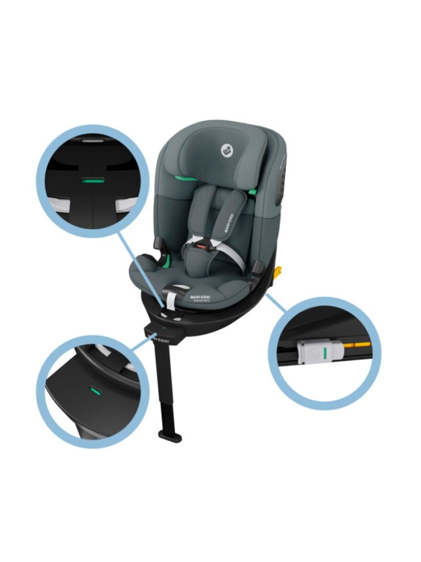 Maxi-cosi κάθισμα αυτοκινήτου emerald 360 s i-size (40-150cm) tonal graphite - Maxi-Cosi