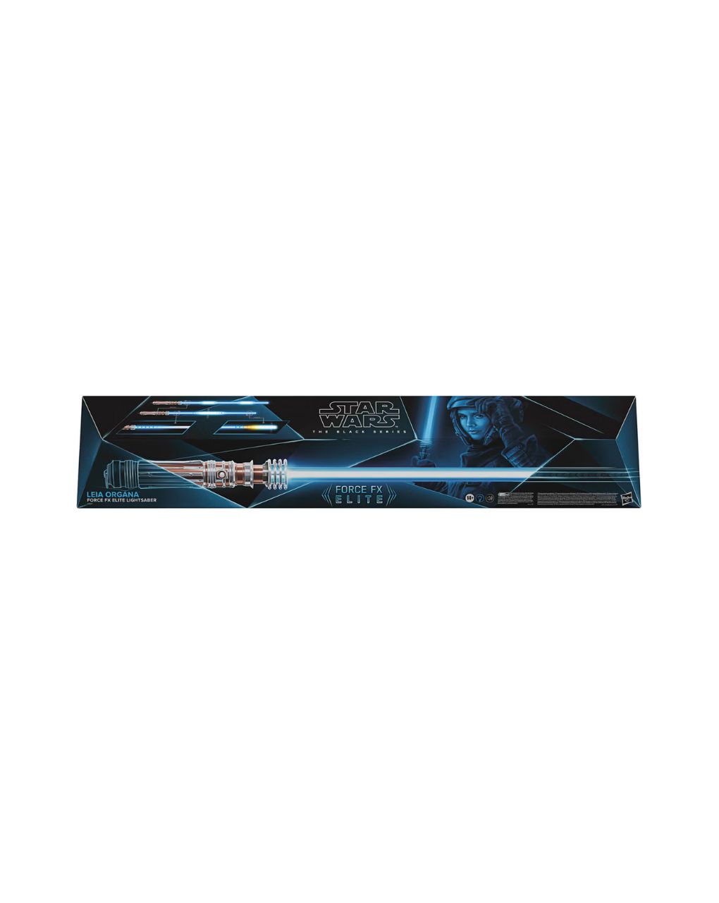Hasbro star wars φωτόσπαθο the black series leia organa force fx elite lightsaber f3904