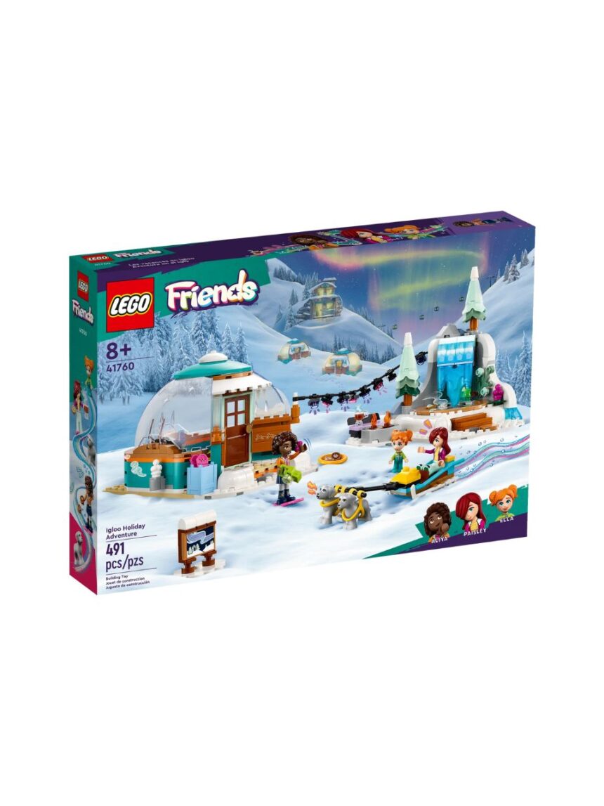 Lego friends igloo holiday adventure 41760 - Lego, Lego Friends