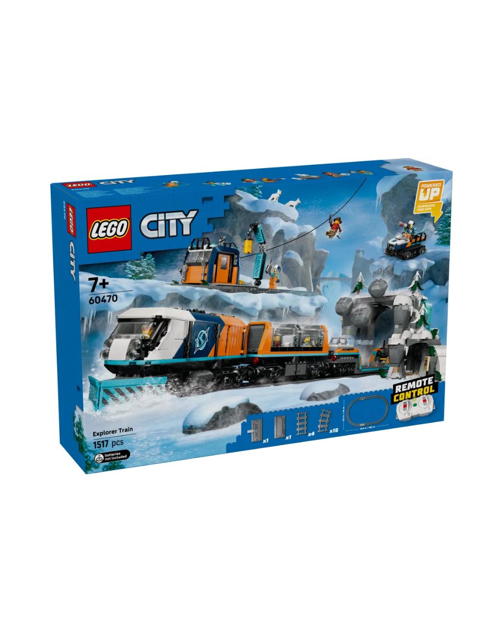 Lego city explorers' arctic polar express train 60470 - Lego