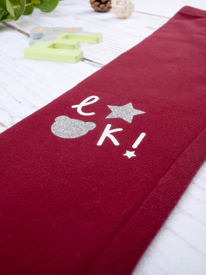 βρεφικό κολάν μπορντώ look για κορίτσι - Prénatal