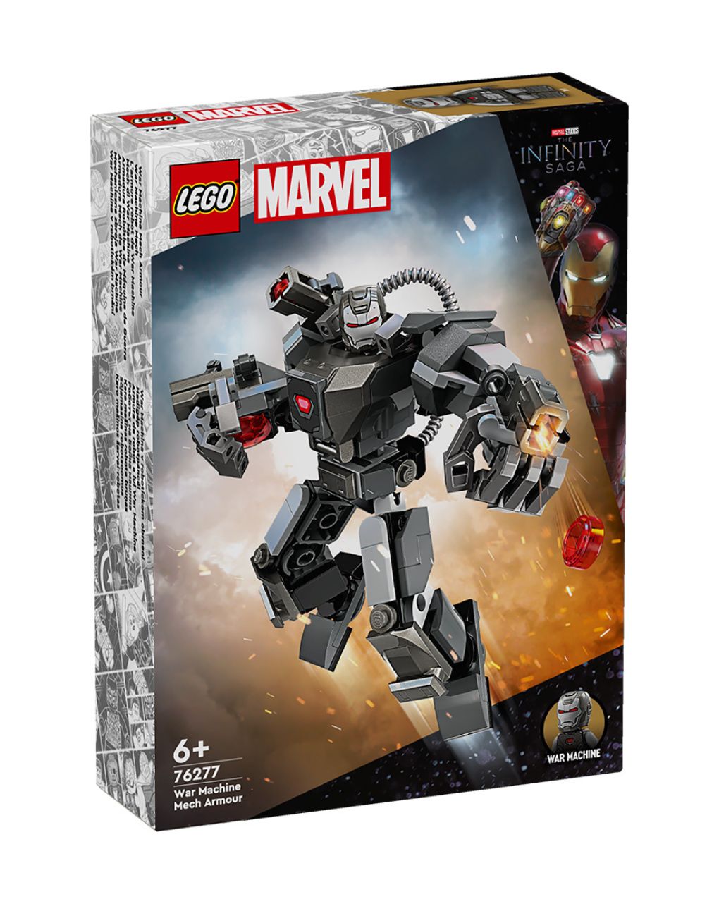 Lego super heroes war machine mech armor 76277 - Lego