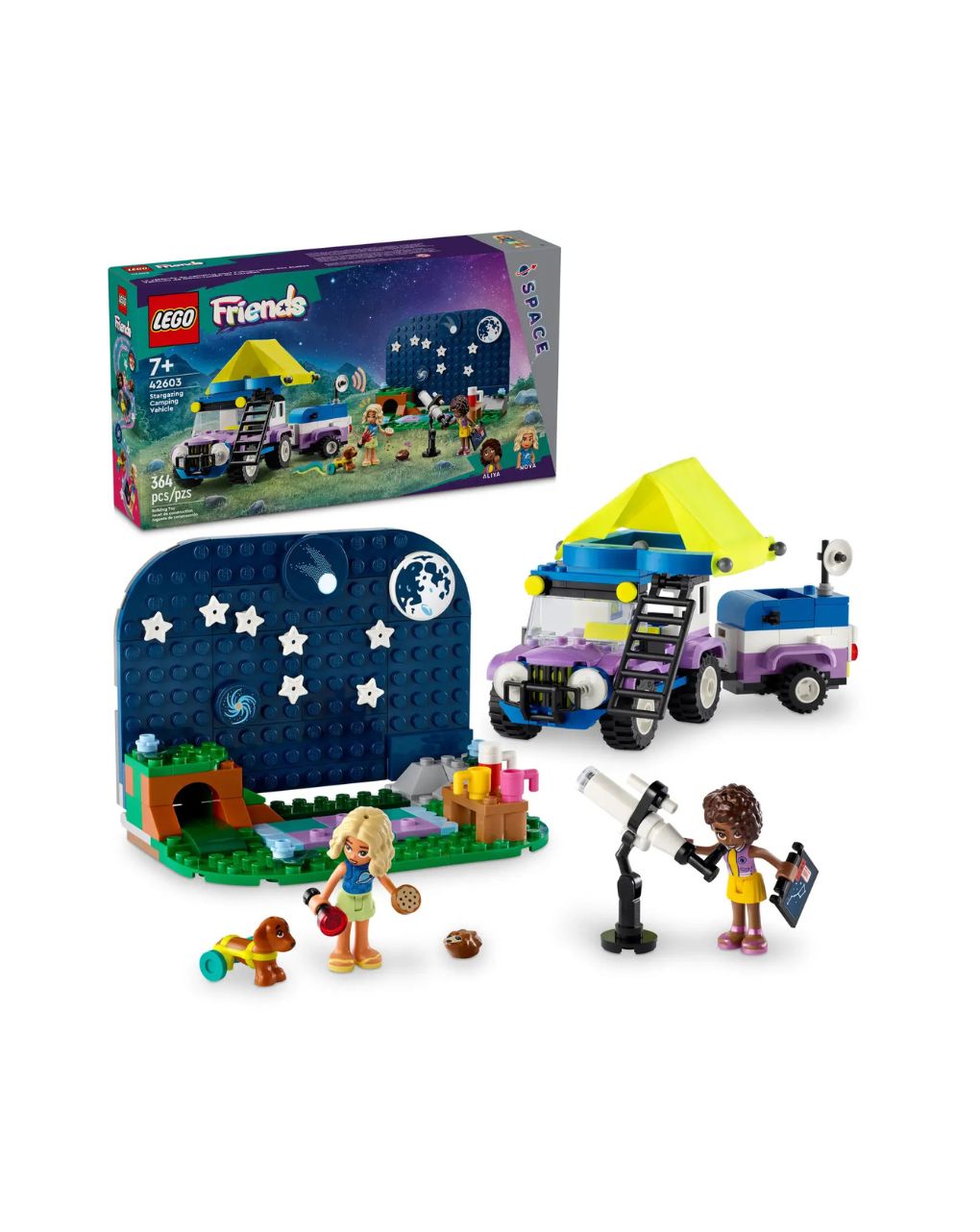 Lego friends stargazing camping vehicle 42603 - Lego, Lego Friends