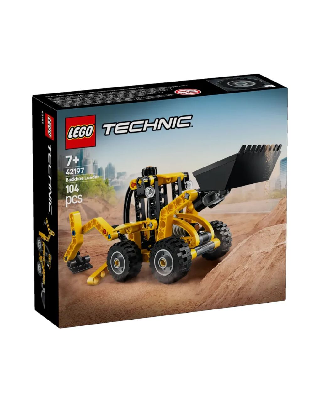 Lego technic backhoe loader 42197 - Lego