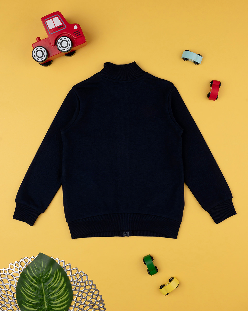 παιδική ζακέτα φούτερ μπλε fast and bold για αγόρι - Prénatal