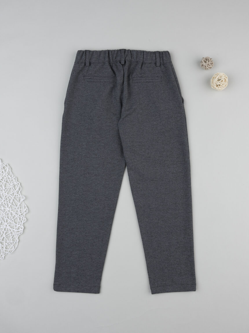 παιδικό παντελόνι γκρι classic για αγόρι - Prénatal