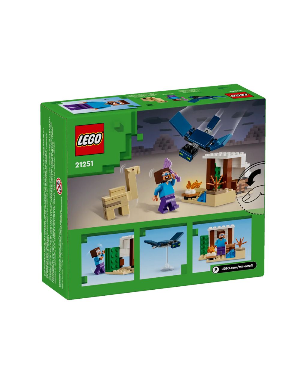 Lego minecraft steve's desert expedition 21251 - Lego