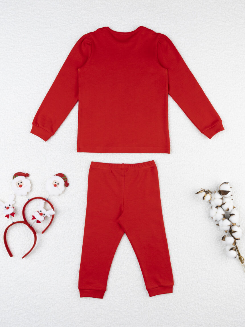 χριστουγεννιάτικη πιτζάμα με αρκουδάκι για κορίτσι - Prénatal