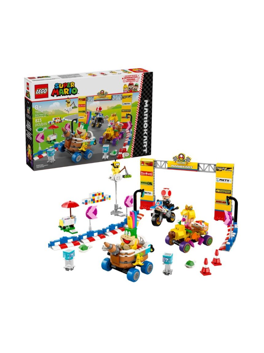 Lego super mario kart™ baby peach & grand prix set 72036 - Lego