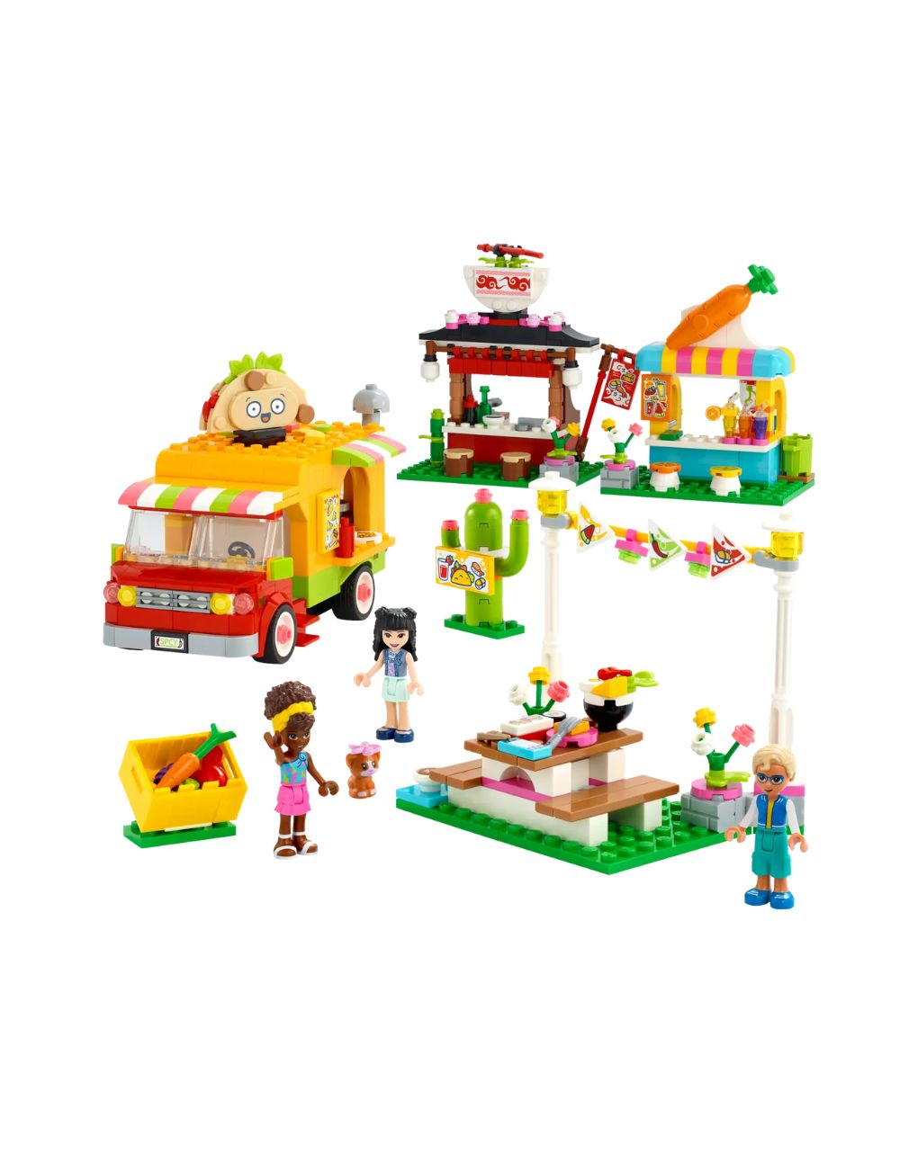 Lego friends street food market 41701 - Lego, Lego Friends