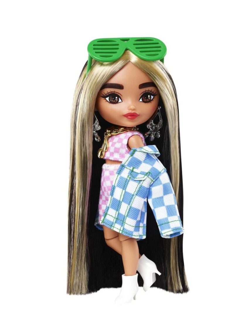 Mattel barbie κούκλα extra minis 14cm hgp64 - BARBIE