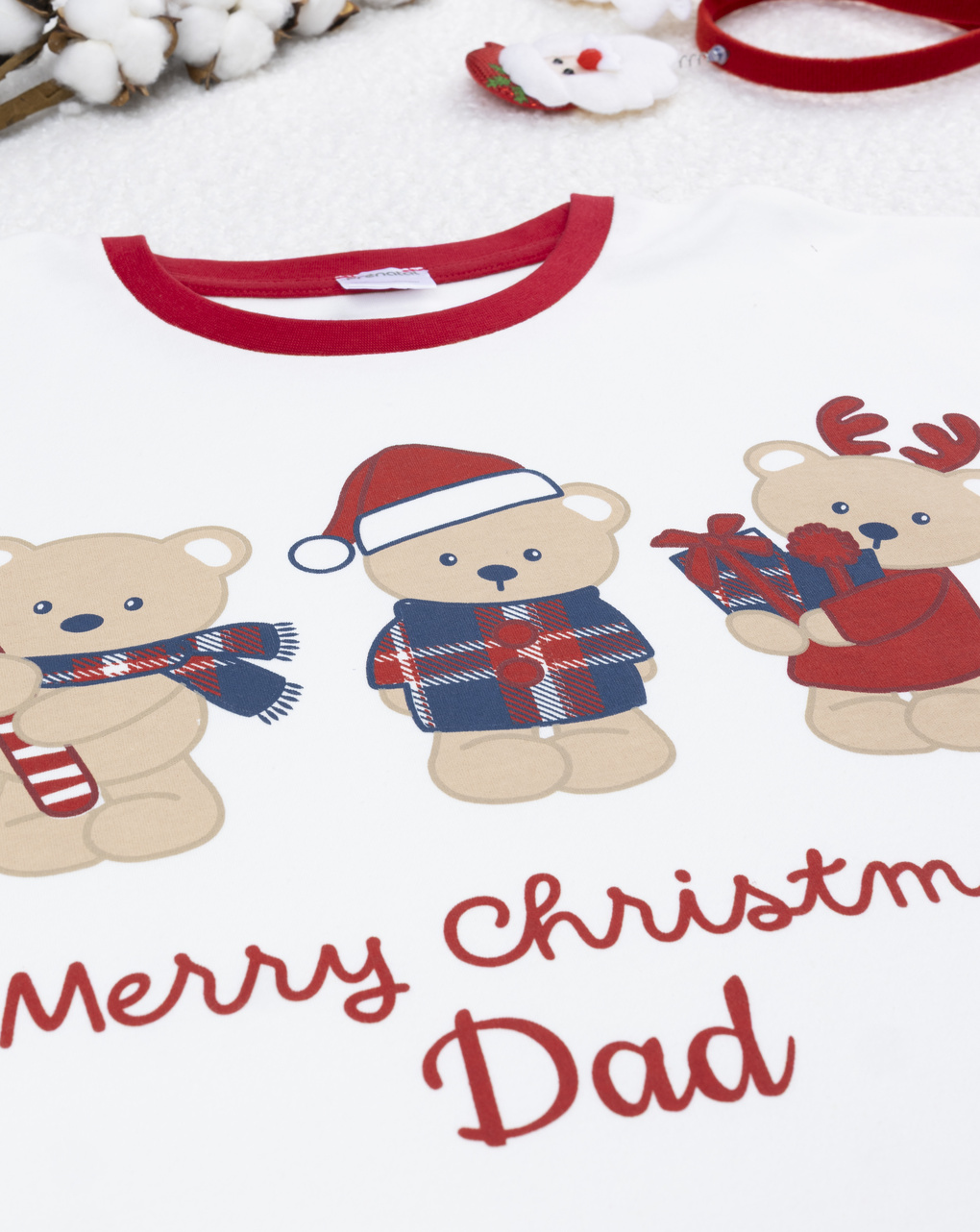 χριστουγεννιάτικη πιτζάμα teddies για τον μπαμπά - Prénatal