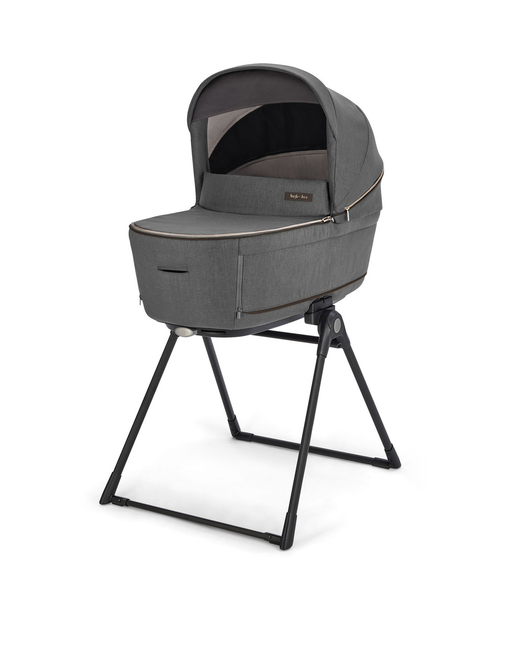 Inglesina σύστημα μεταφοράς aptica quattro με σκελετό palladio black και darwin infant recline velvet grey - Inglesina