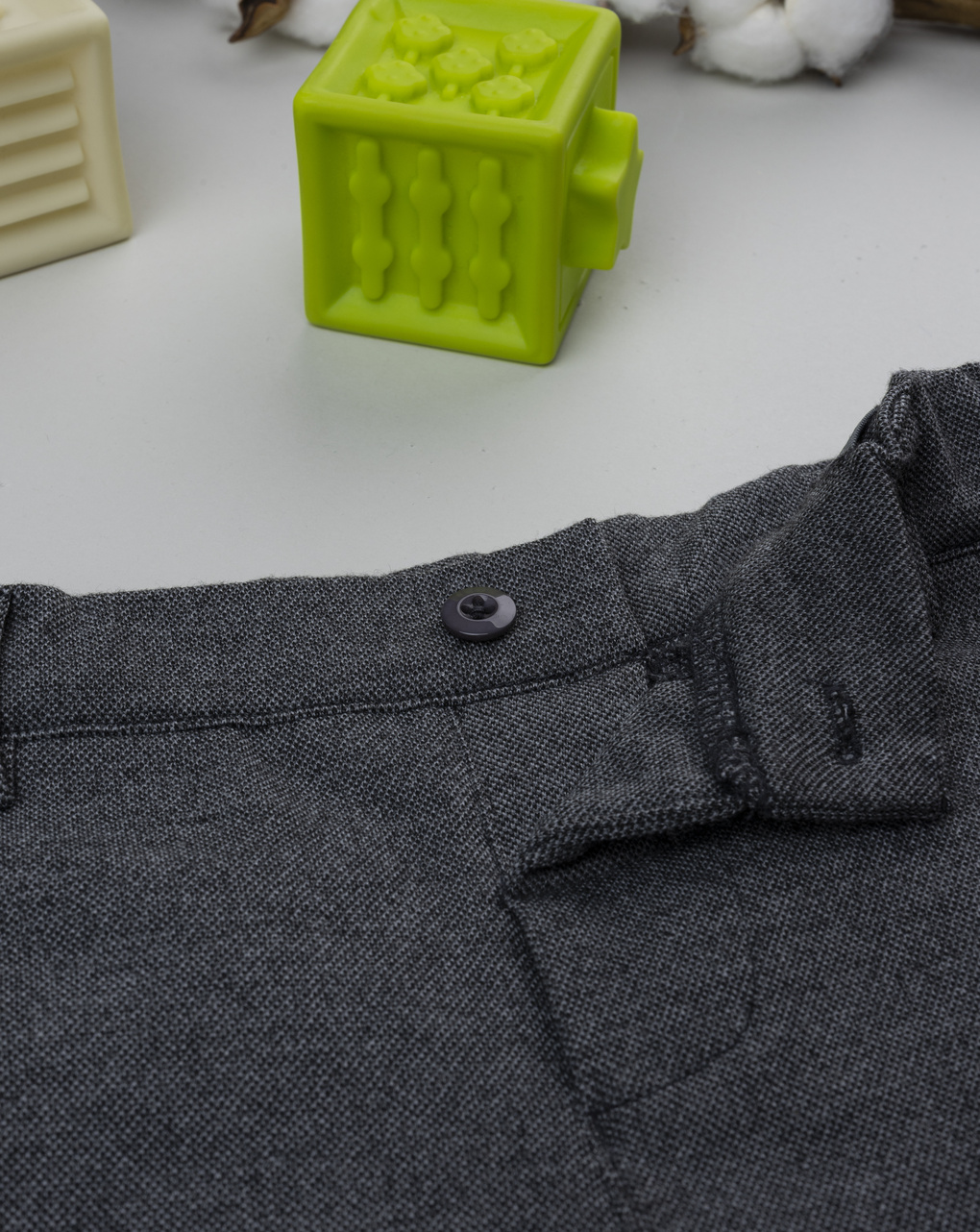 βρεφικό παντελόνι γκρι classic για αγόρι - Prénatal