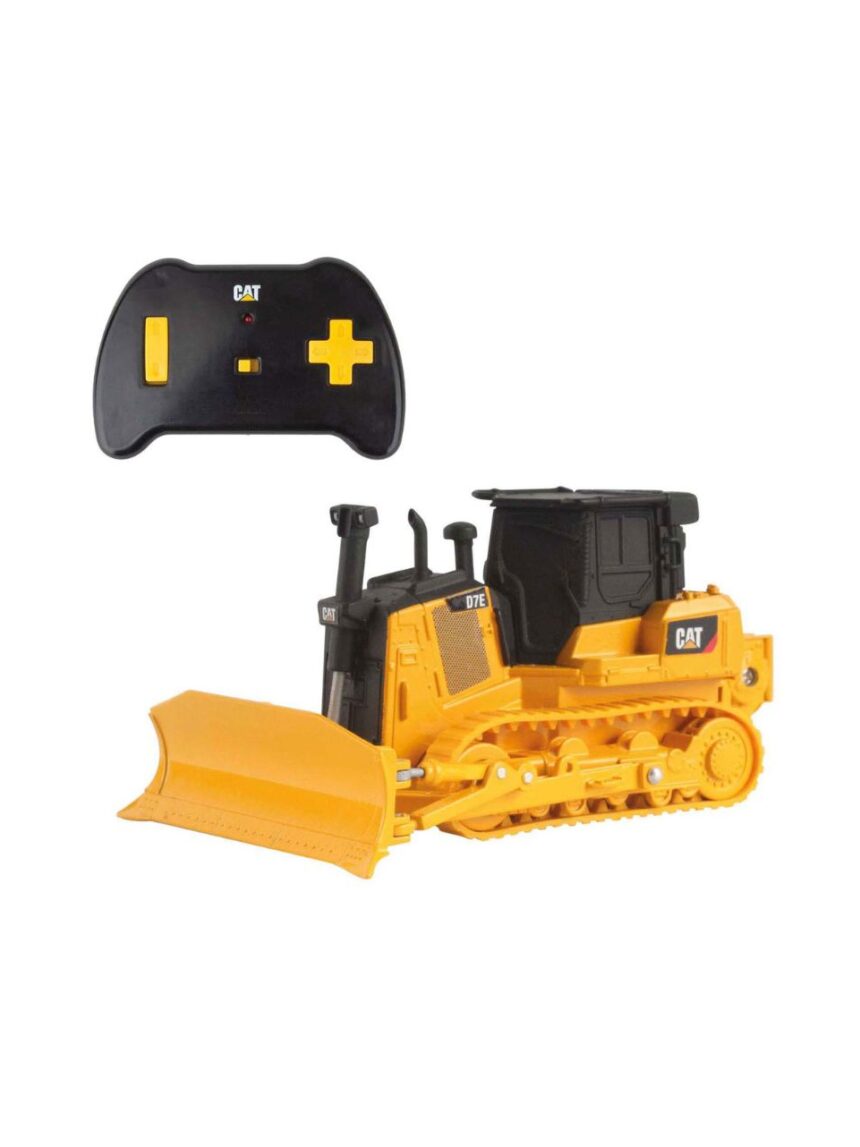 Carrera τηλεκατευθυνόμενο τρακτέρ τύπου μπουλντόζα cat d7e yellow-black 37026002 d7e - CARRERA RC