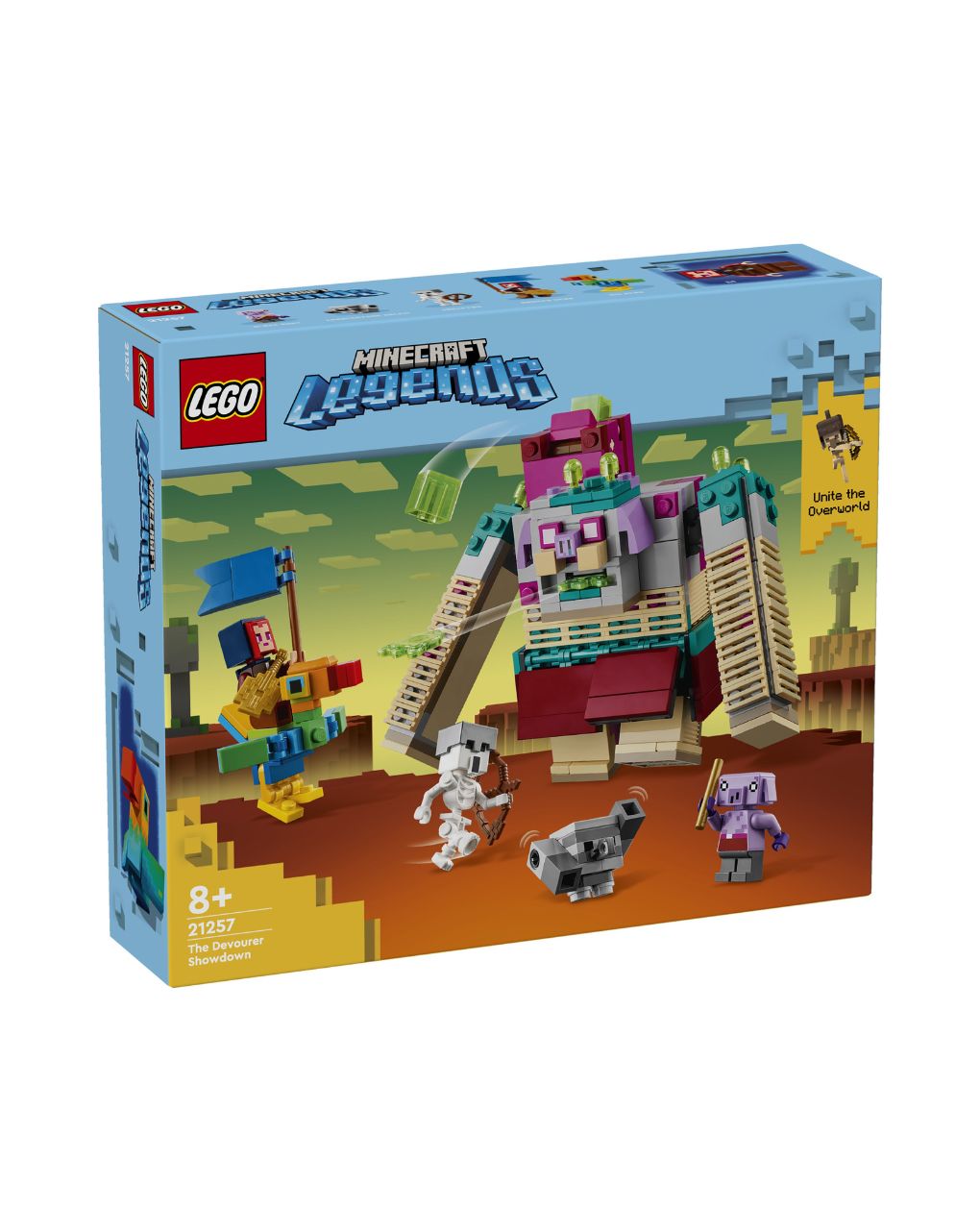 Lego minecraft legends the devourer showdown 21257