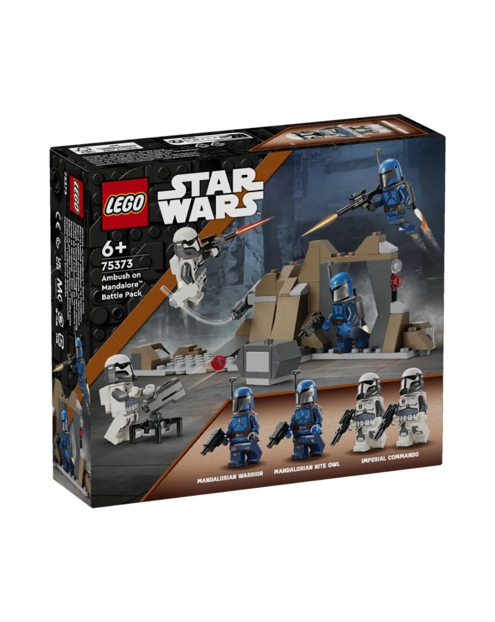 Lego star wars ambush on mandalore battle 75373