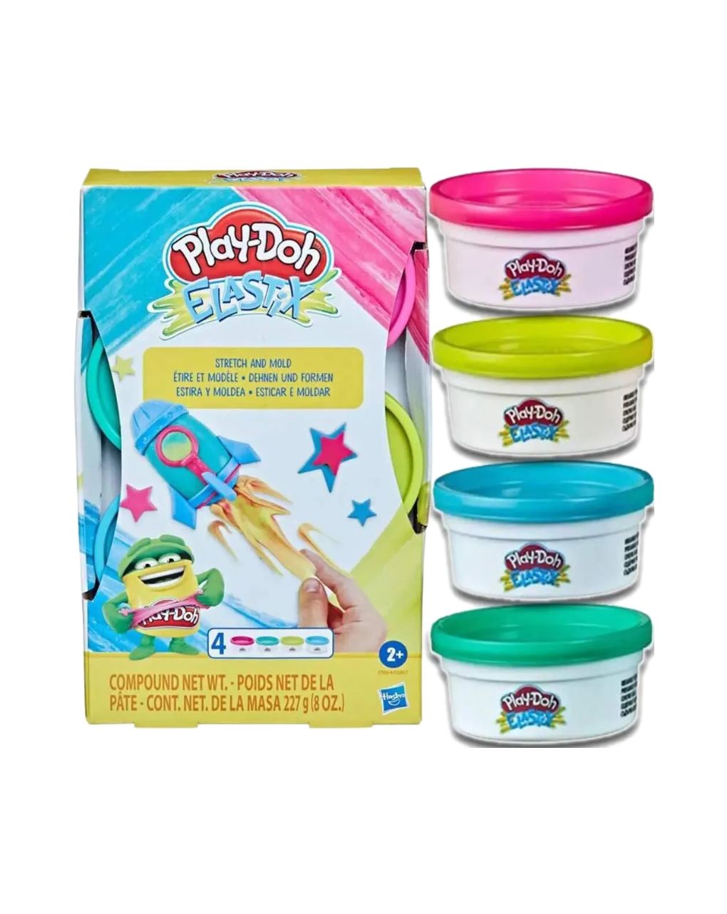 Hasbro play doh stretch elastix e6967 (2 σχέδια) - Play-Doh