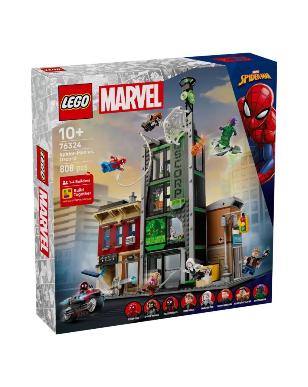 Lego super heroes spiderman vs. oscorp 76324