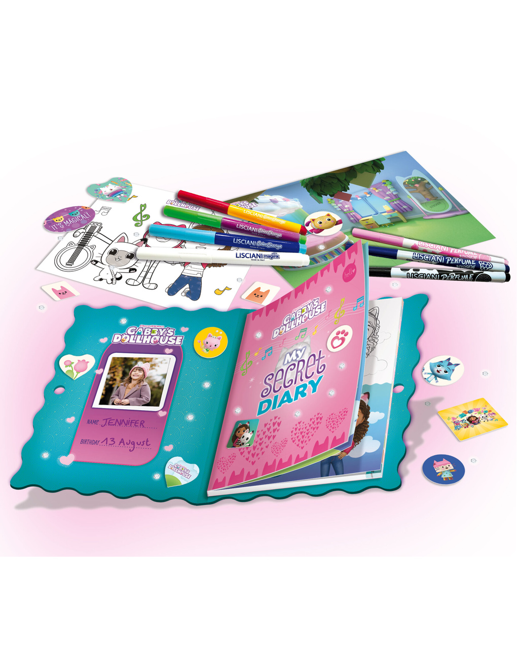 Lisciani gabby’s dollhouse το μυστικό ημερολόγιο 106271 - Lisciani