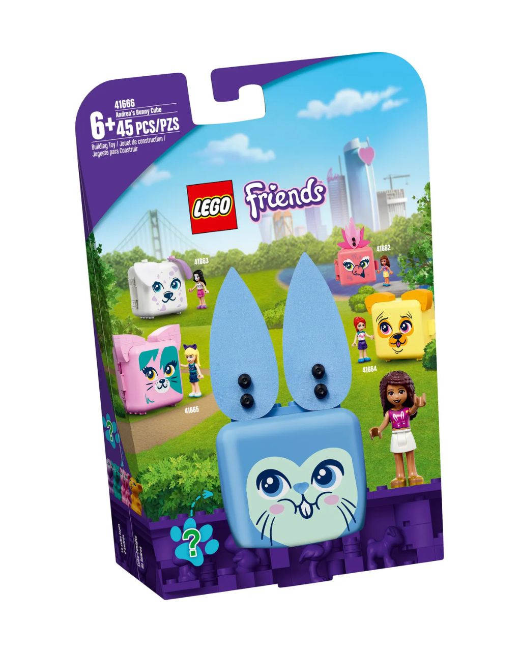 Lego friends andrea's bunny cube 41666