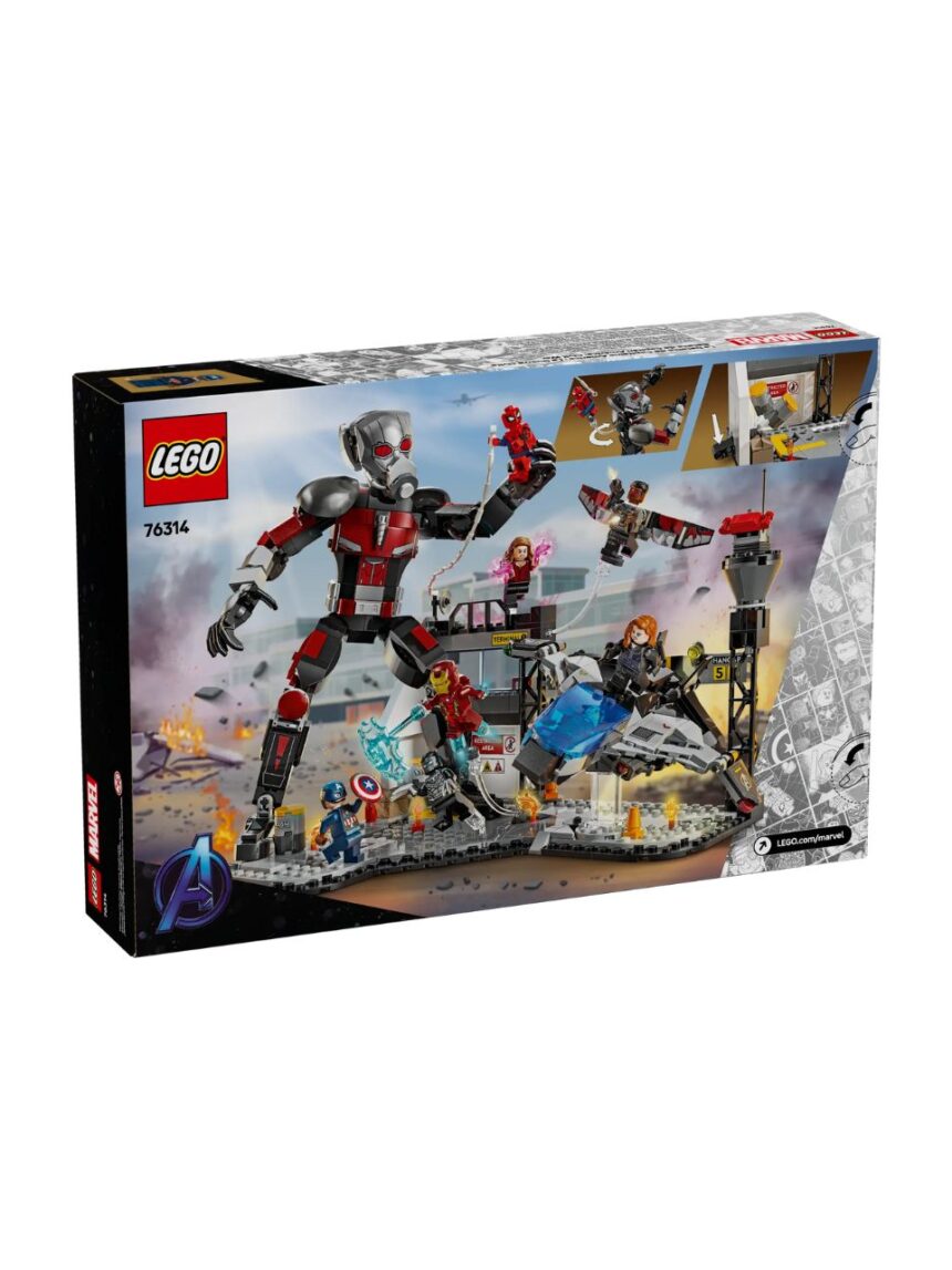 Lego marvel super heroes captain america civil war action battle 76314 - Lego