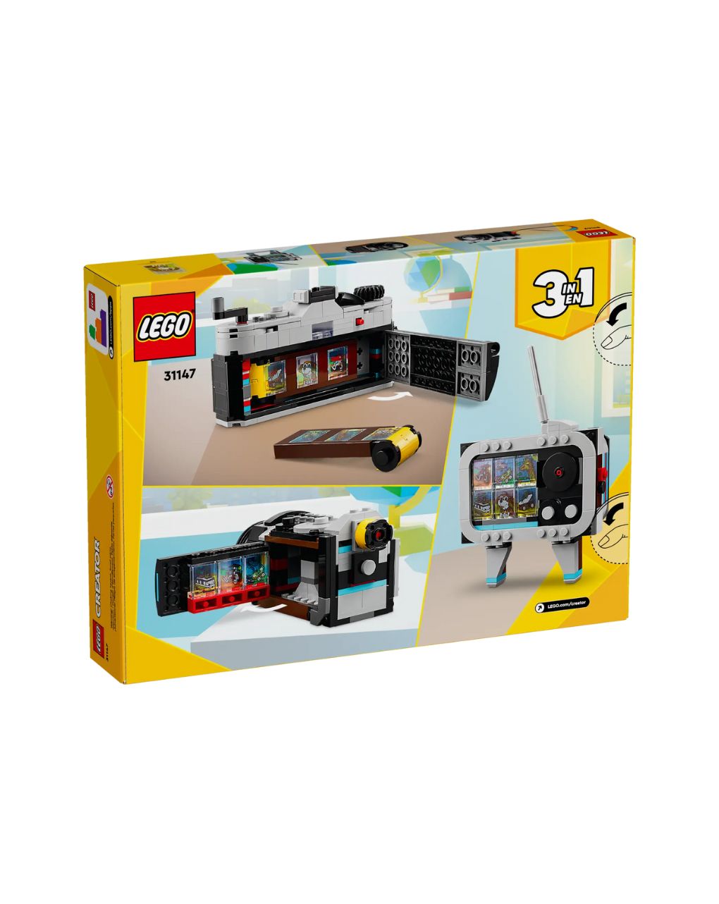 Lego creator 3in1 retro camera 31147 - Lego, Lego Creator