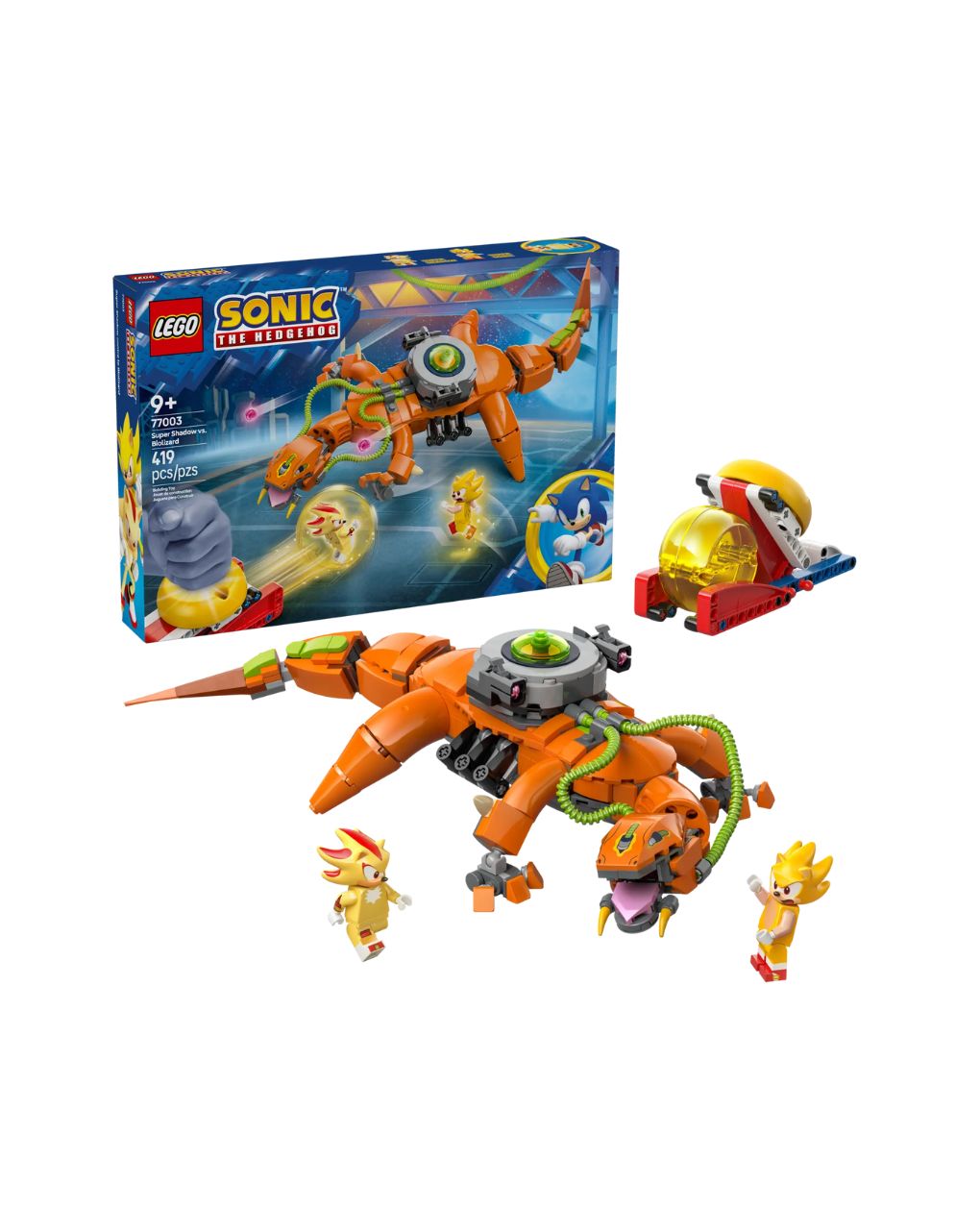 Lego sonic the hedgehog super shadow vs. biolizard 77003 - Lego, LEGO SONIC