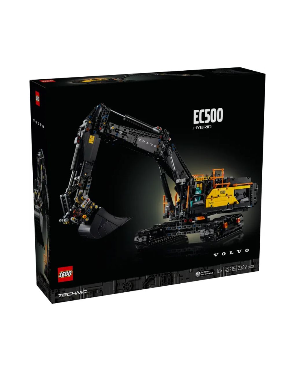 Lego technic volvo ec500 hybrid excavator 42215