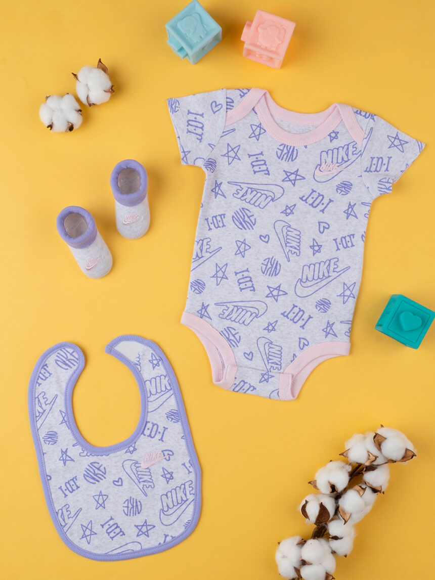Nike βρεφικό σετ nn0675-p0x για κορίτσι - Nike