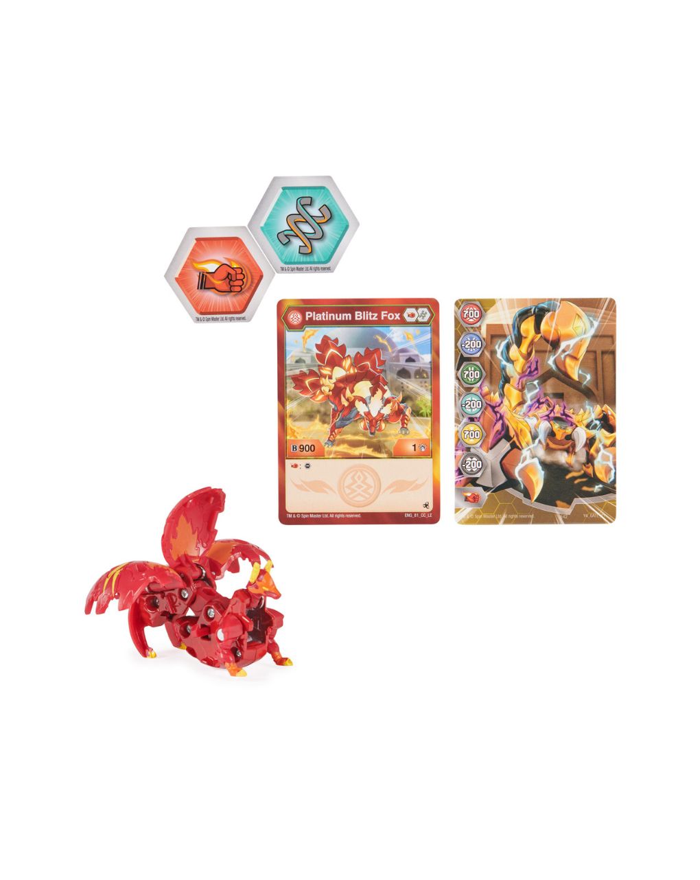 Spin master bakugan legends platinum series blitz fox 6066094 (διάφορα σχέδια) - Spin Master