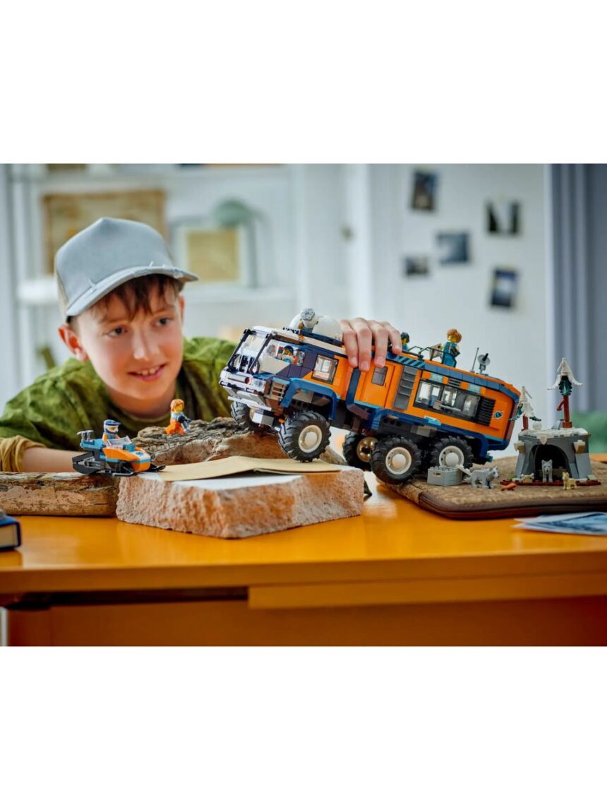 Lego city arctic explorer science lab truck 60471 - Lego