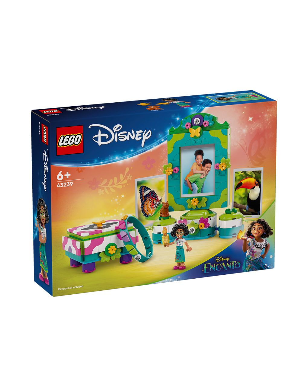 Lego disney mirabel’s photo frame and jewelry box 43239