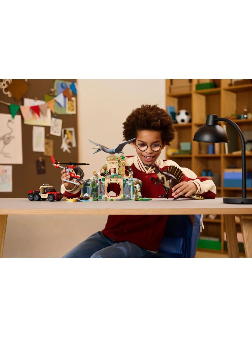 Lego jurassic world spinosaurus & quetzalcoatlus air mission 76976 - Lego