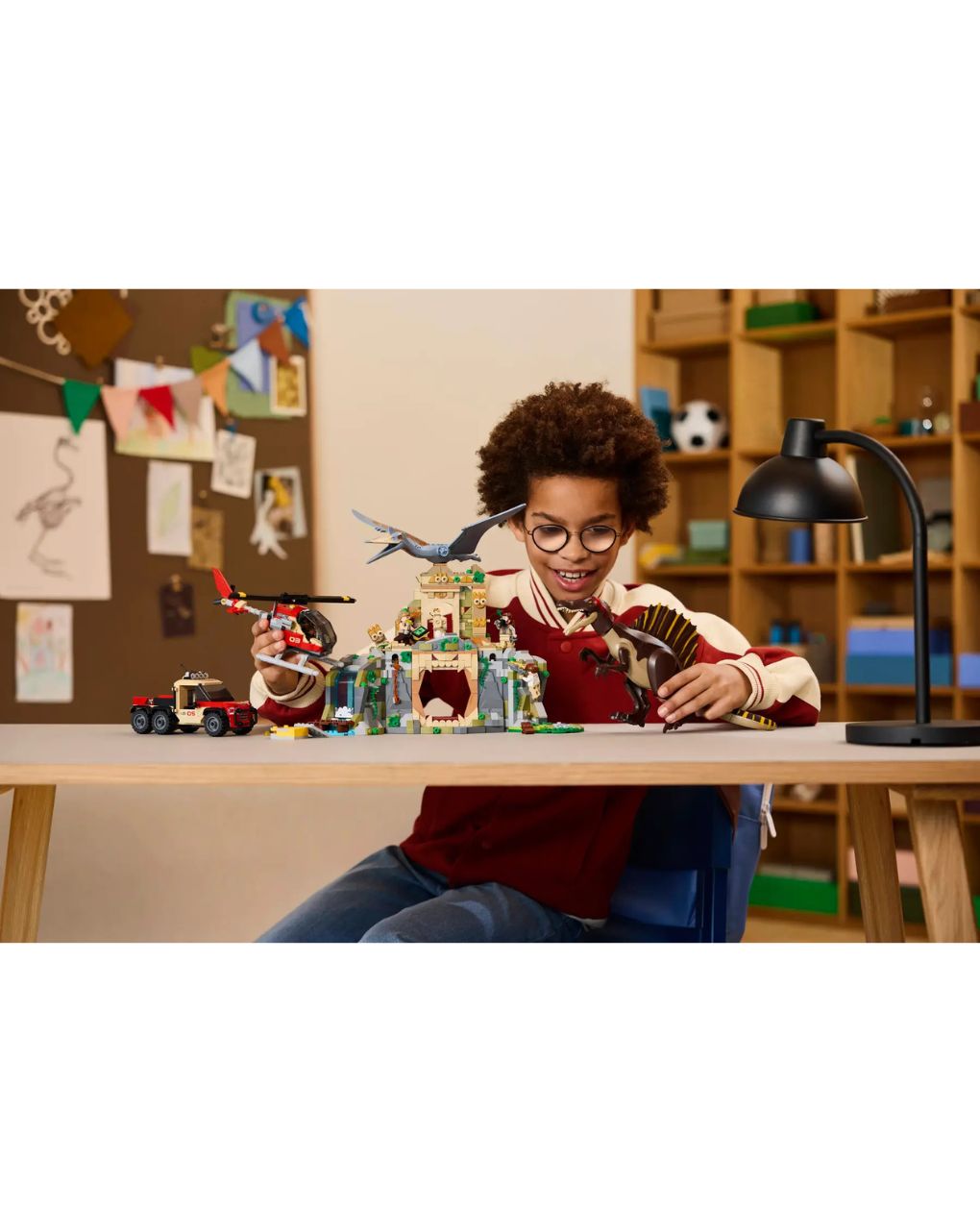 Lego jurassic world spinosaurus & quetzalcoatlus air mission 76976 - Lego