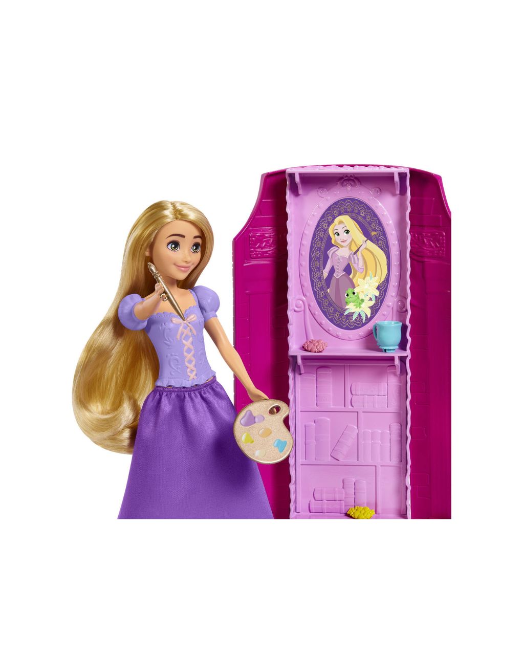 Mattel disney princess ο πύργος της rapunzel hlw30 - Disney Princess