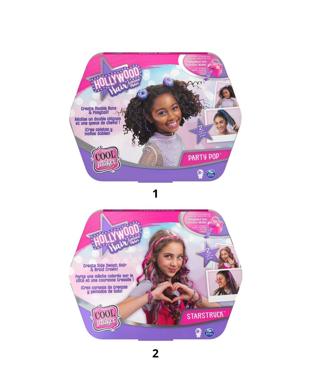 Cool maker go glam μαλλιά στυλ hollywood έξτρα αξεσουάρ